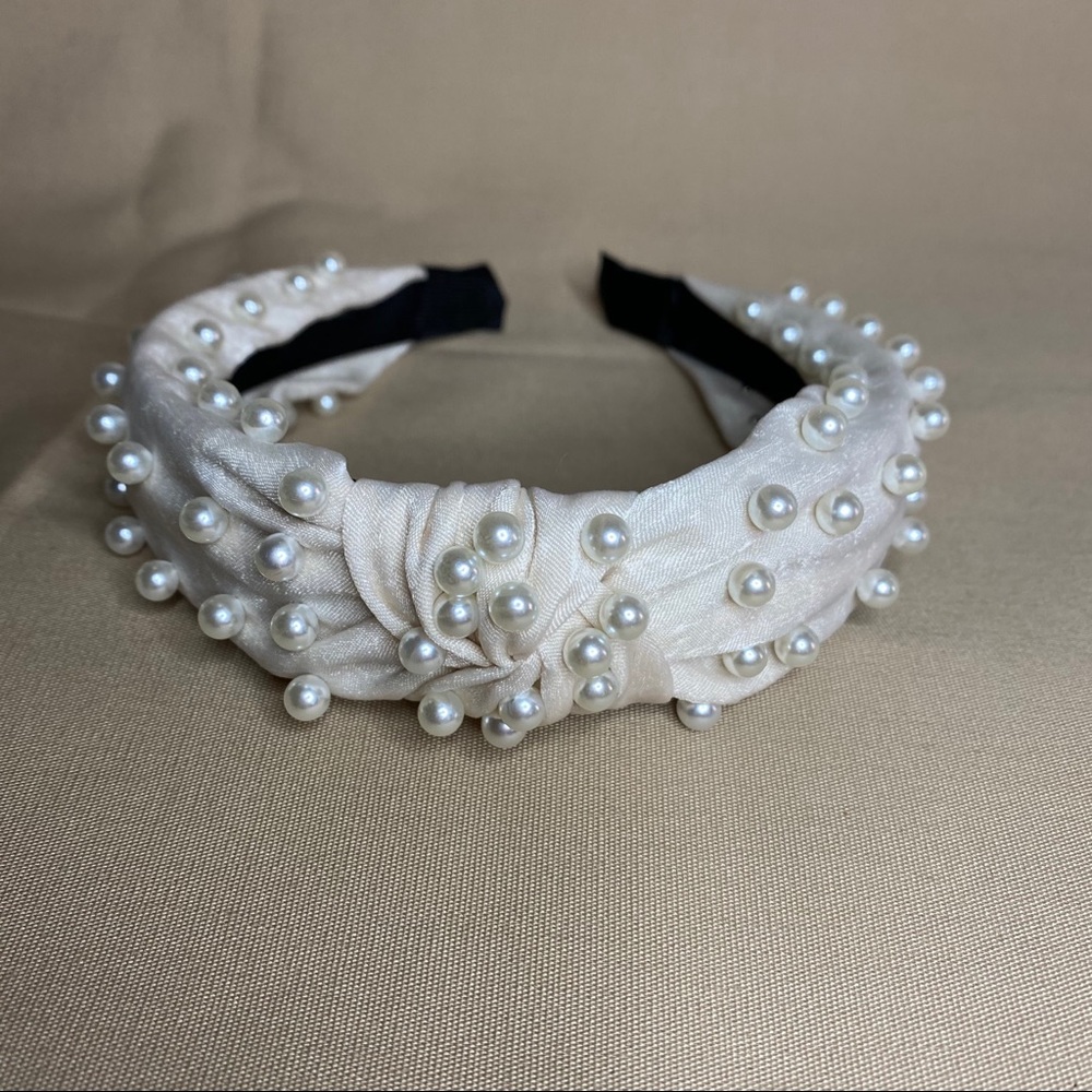 Pearl Accent Headband